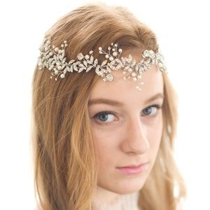 Faybox beautiful bridal vine headband
